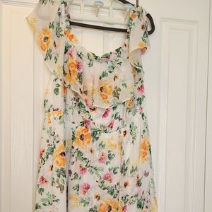 Torrid floral maxi dress, size 3